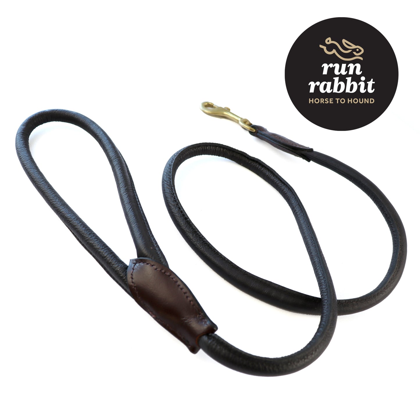 RR Lux Rolled Leather Dog Lead