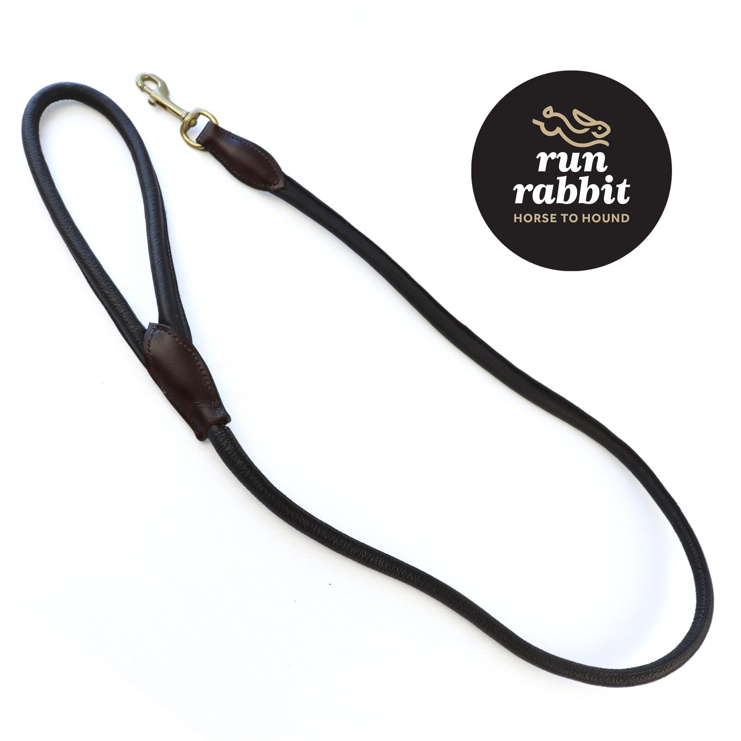 RR Lux Rolled Leather Dog Lead