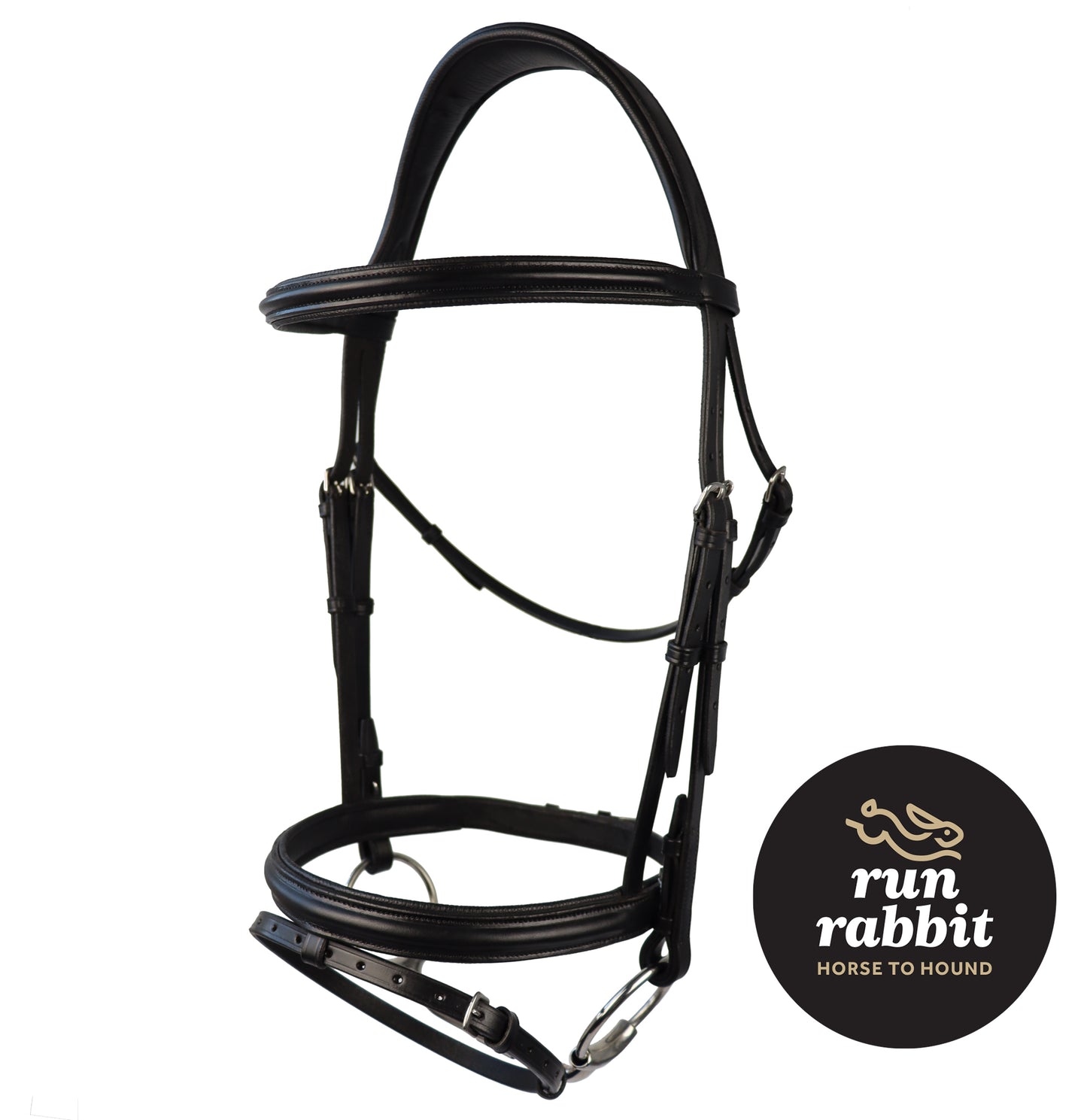 RR Raised Noseband with Flash Strap