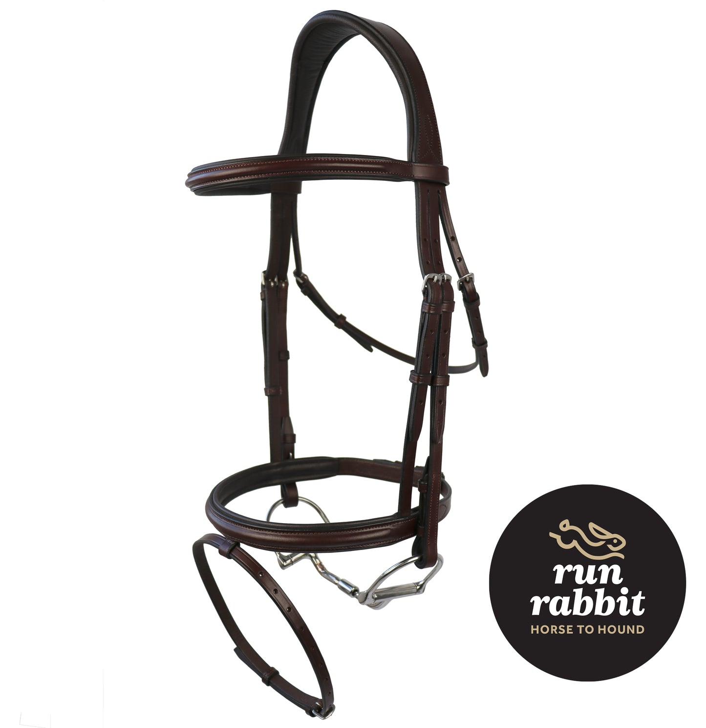 RR Raised Noseband with Flash Strap