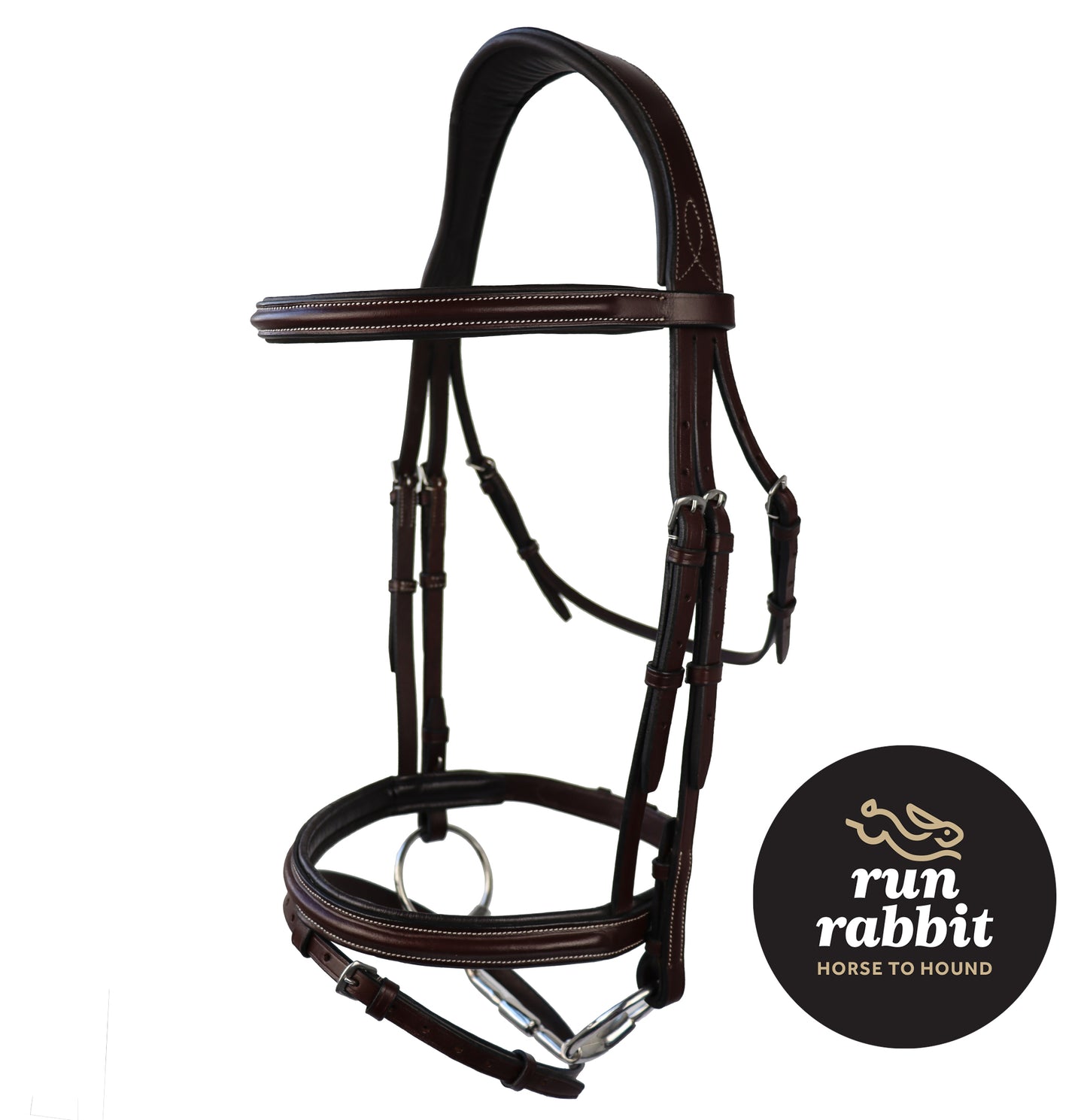 RR Raised Noseband with Flash Strap