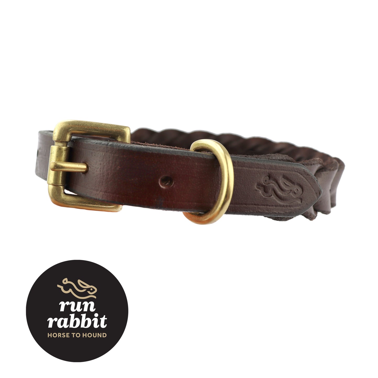 RR Duo Plaited Dog Collar