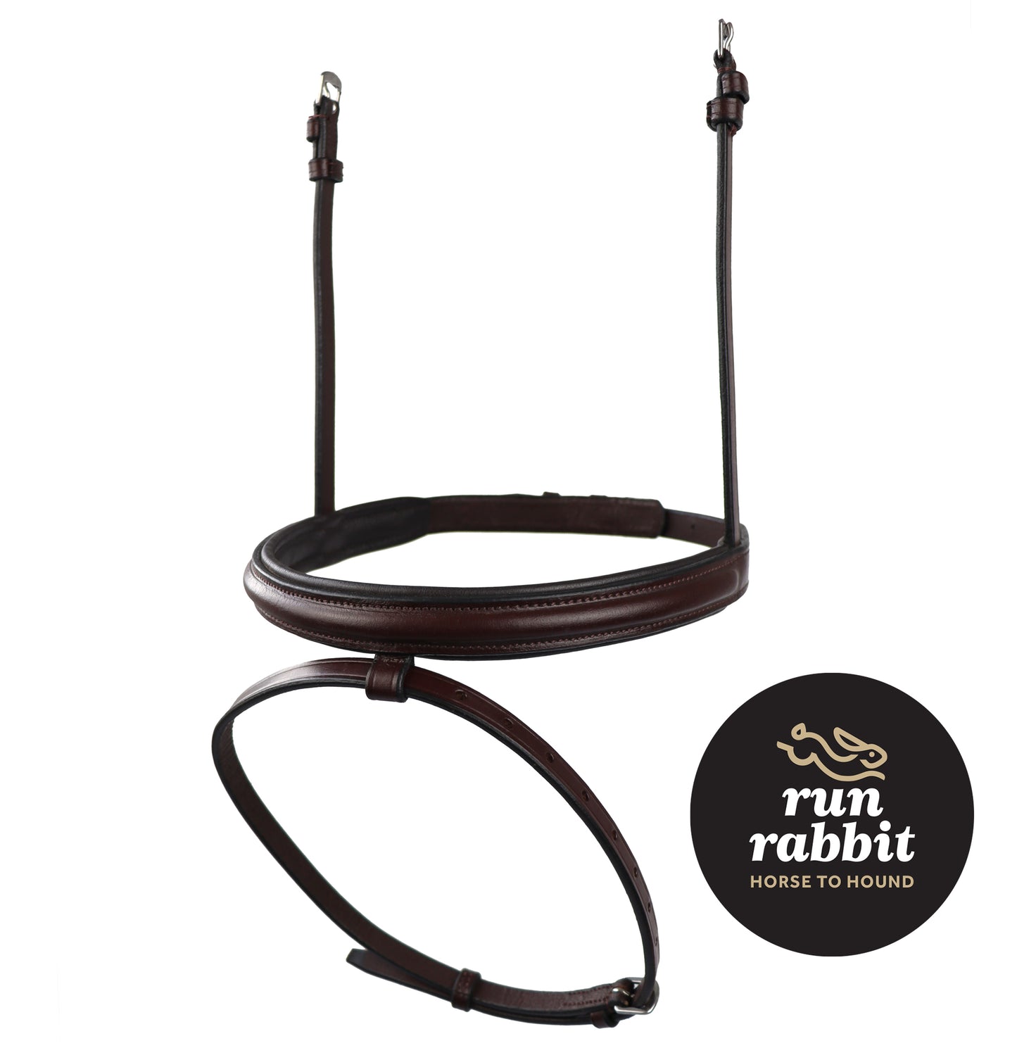 RR Raised Noseband with Flash Strap