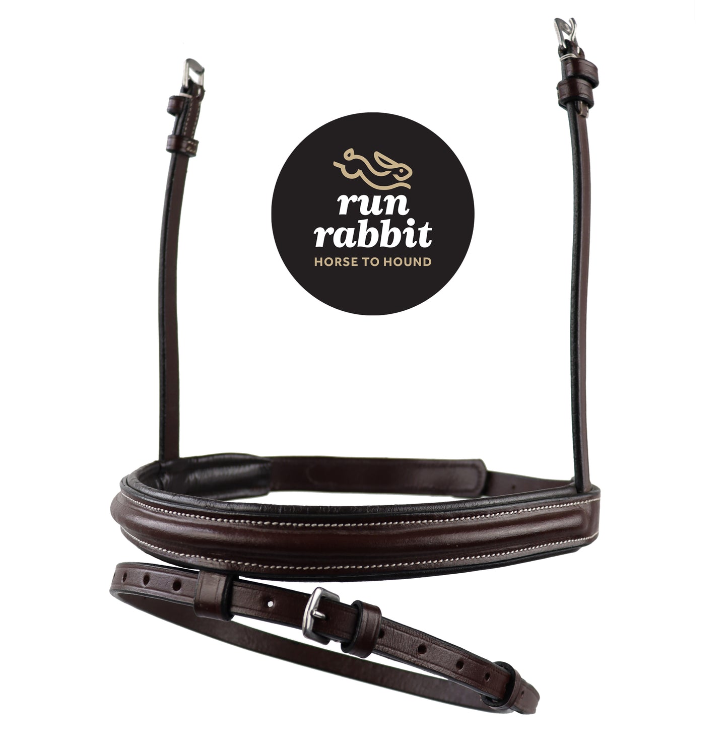 RR Raised Noseband with Flash Strap