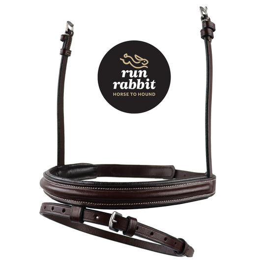 RR Raised Noseband with Flash Strap