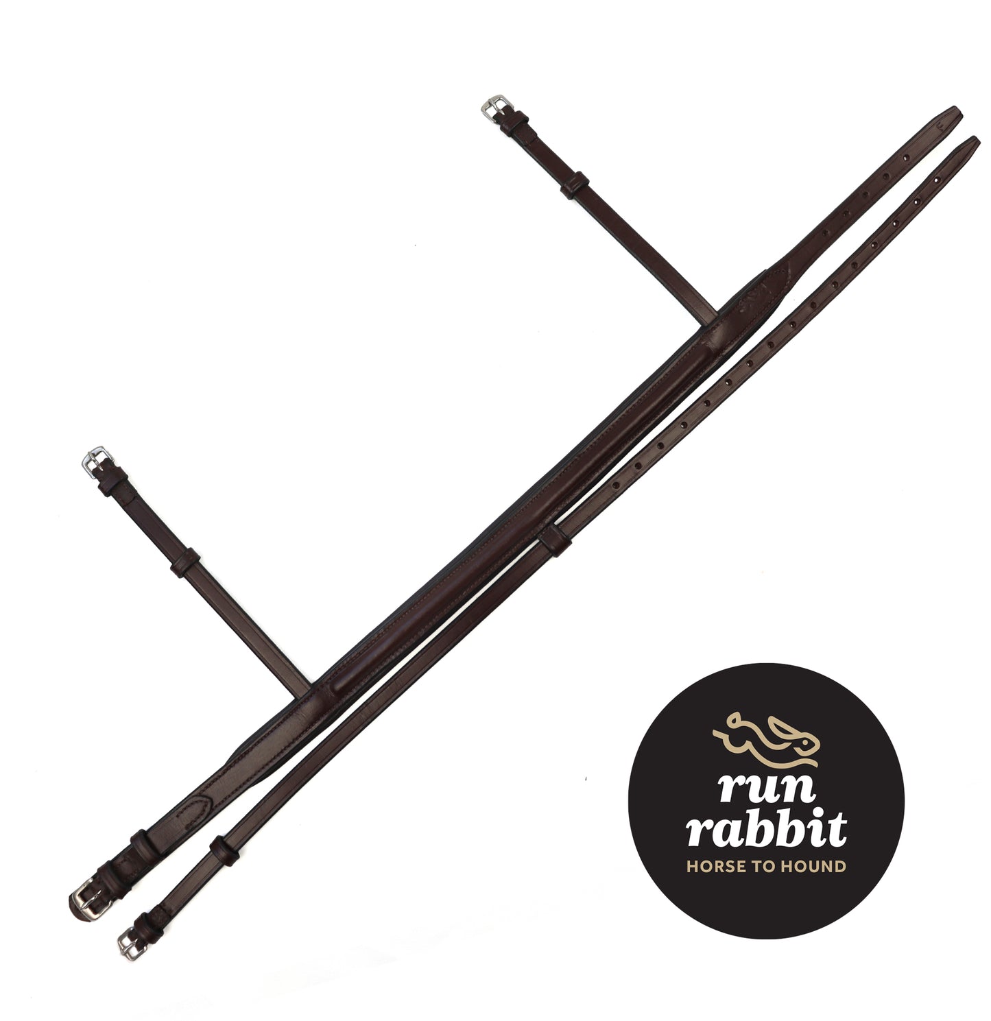 RR Raised Noseband with Flash Strap