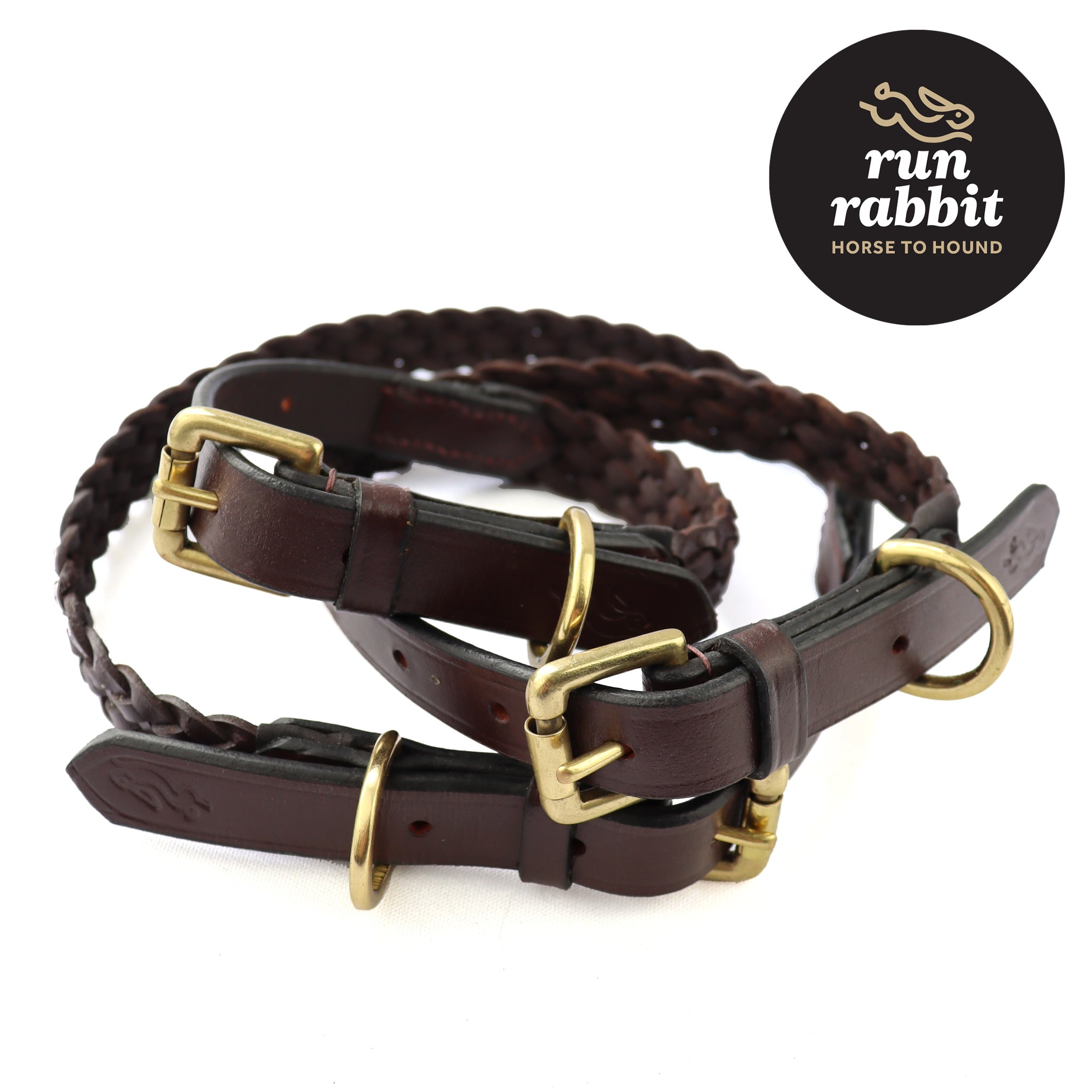 RR Braided Dog Collar – Run Rabbit