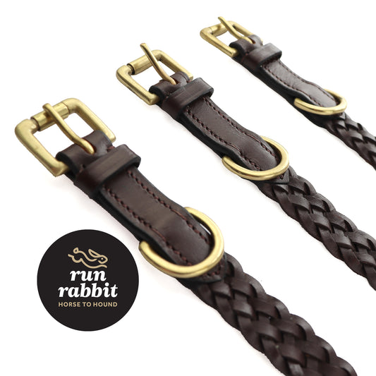 RR Braided Dog Collar