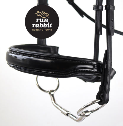 RR Padded Patent Noseband