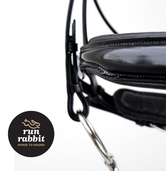 Patent Crank Anatomical Bridle with a Touch of Bling