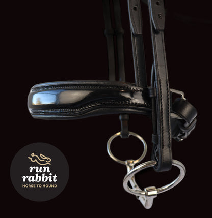 RR Padded Patent Noseband