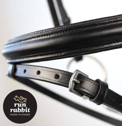 RR Raised Noseband with Flash Strap